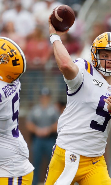 Joe Burrow throws 4 TDs passes, No. 2 LSU routs MSU 36-13
